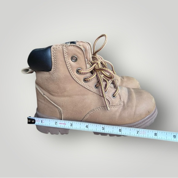 Wonder Nation Tan Work Boots - Picture 8 of 14